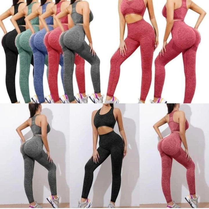 OFERTA 2X1 Set Deportivo 2 Piezas Top + Leggings