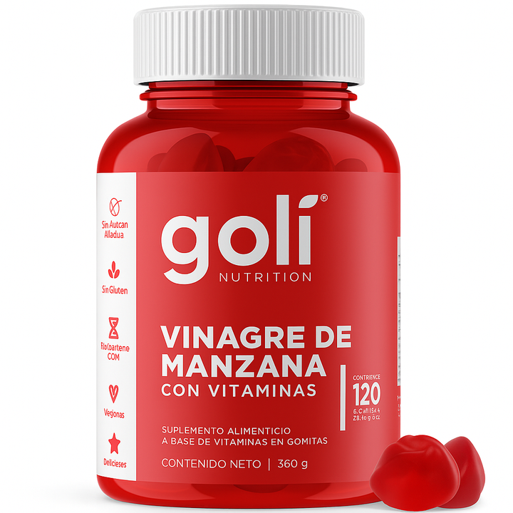 Gomitas de vinagre de Manzana