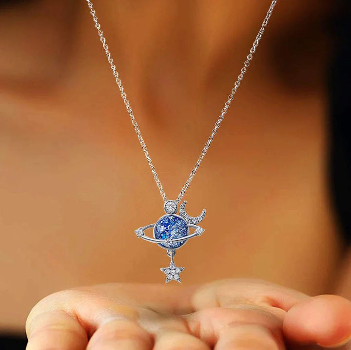 Collar de Estrella Para Tu Hija En Plata