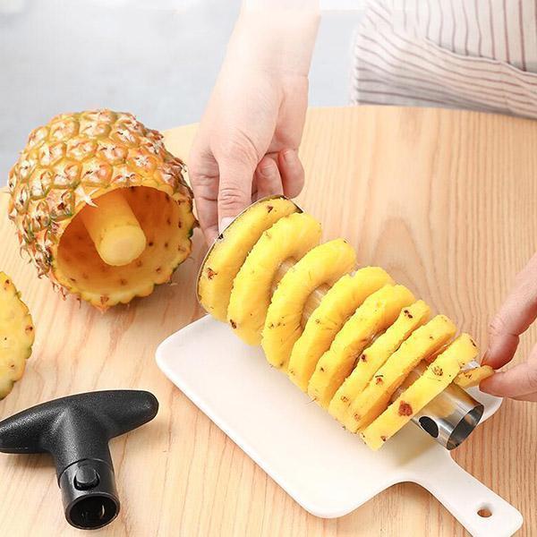 Rebanador y Cortador de Piña
