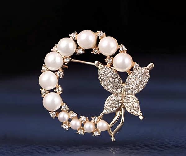 Hermoso Broche Oro 