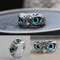 Anillo Búho Ajustable - Atrae abundancia y sabiduría