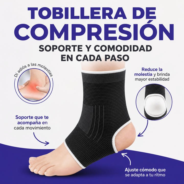 Tobillera de compresion - soporte y protección