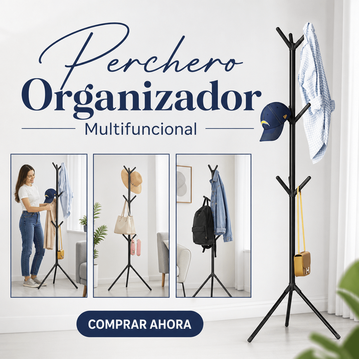 Perchero Organizador - Multifuncional