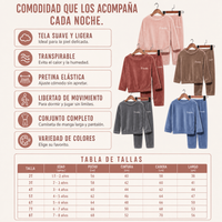 2X1 OFERTA Conjuntos de pijama infantil