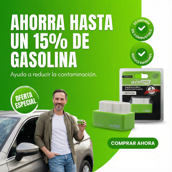 Ahorrador de Gasolina / Desde 15% a 35% de Optimización