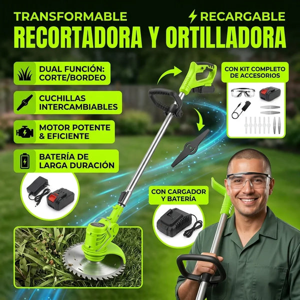Podadora VoltX - recargable + KIT 12 Accesorios
