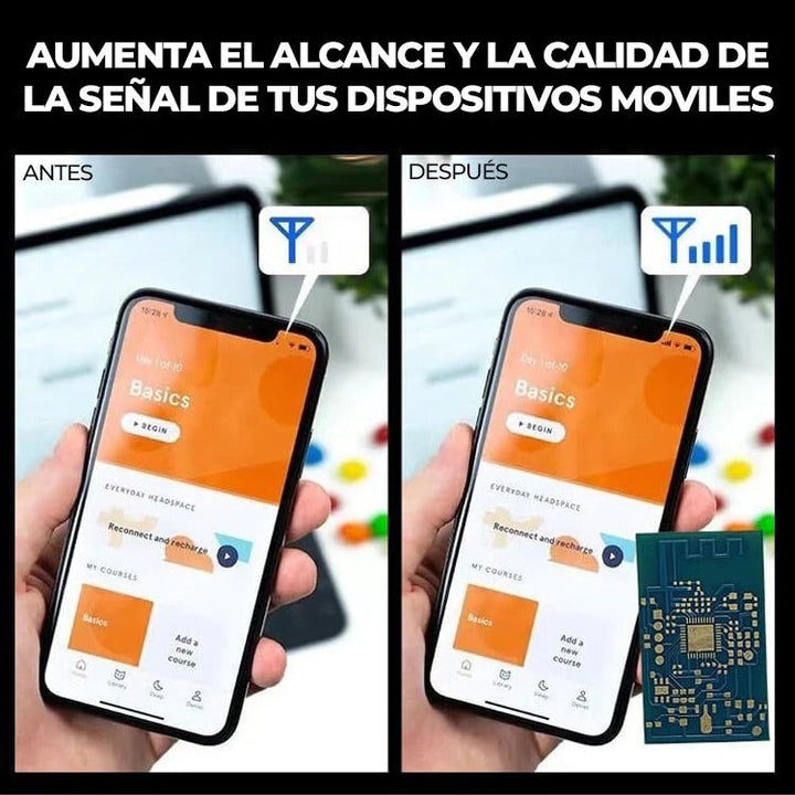 Microchip - Datos 5G y Amplificador de Señal Celular
