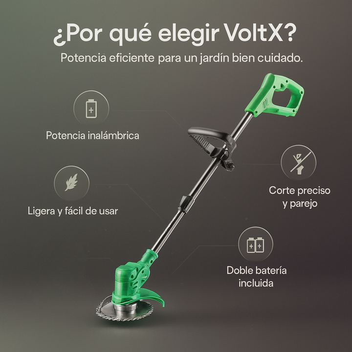 Podadora VoltX - recargable + KIT 12 Accesorios