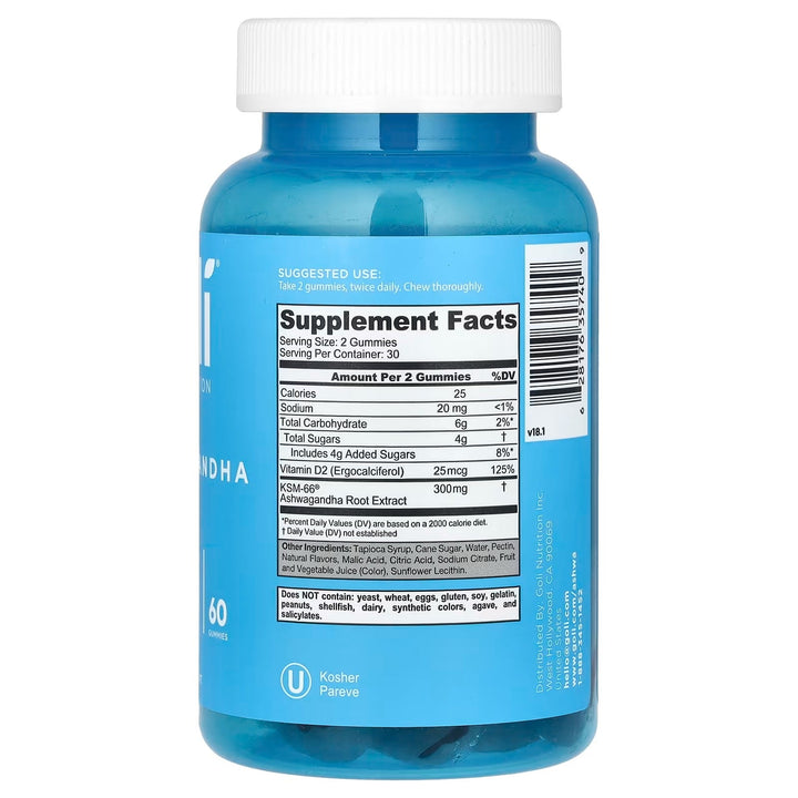 Gomitas Ashwagandha + Vitamina D