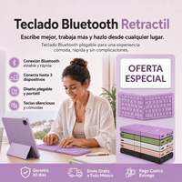Teclado Bluetooth Retractil