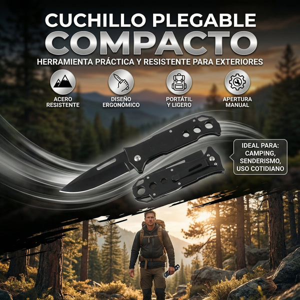 Herramienta Táctica de Supervivencia- Plegable & Compacto