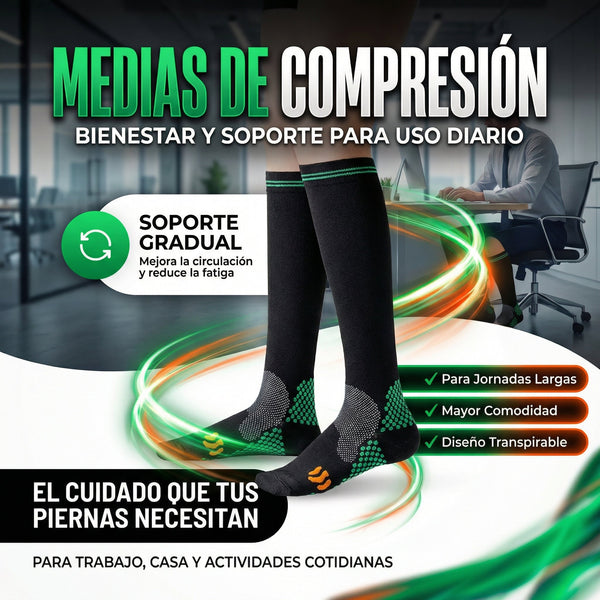 2X1 Medias de Compresión - Uso diario